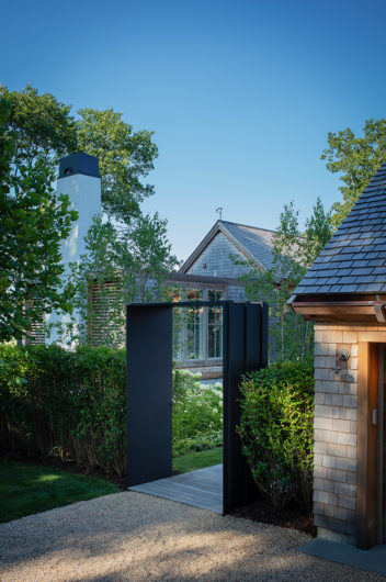 custom home entrance trellis arbor